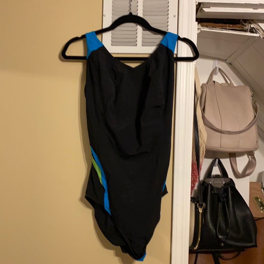 Zoggs Black Monosuit Swimwear 38H